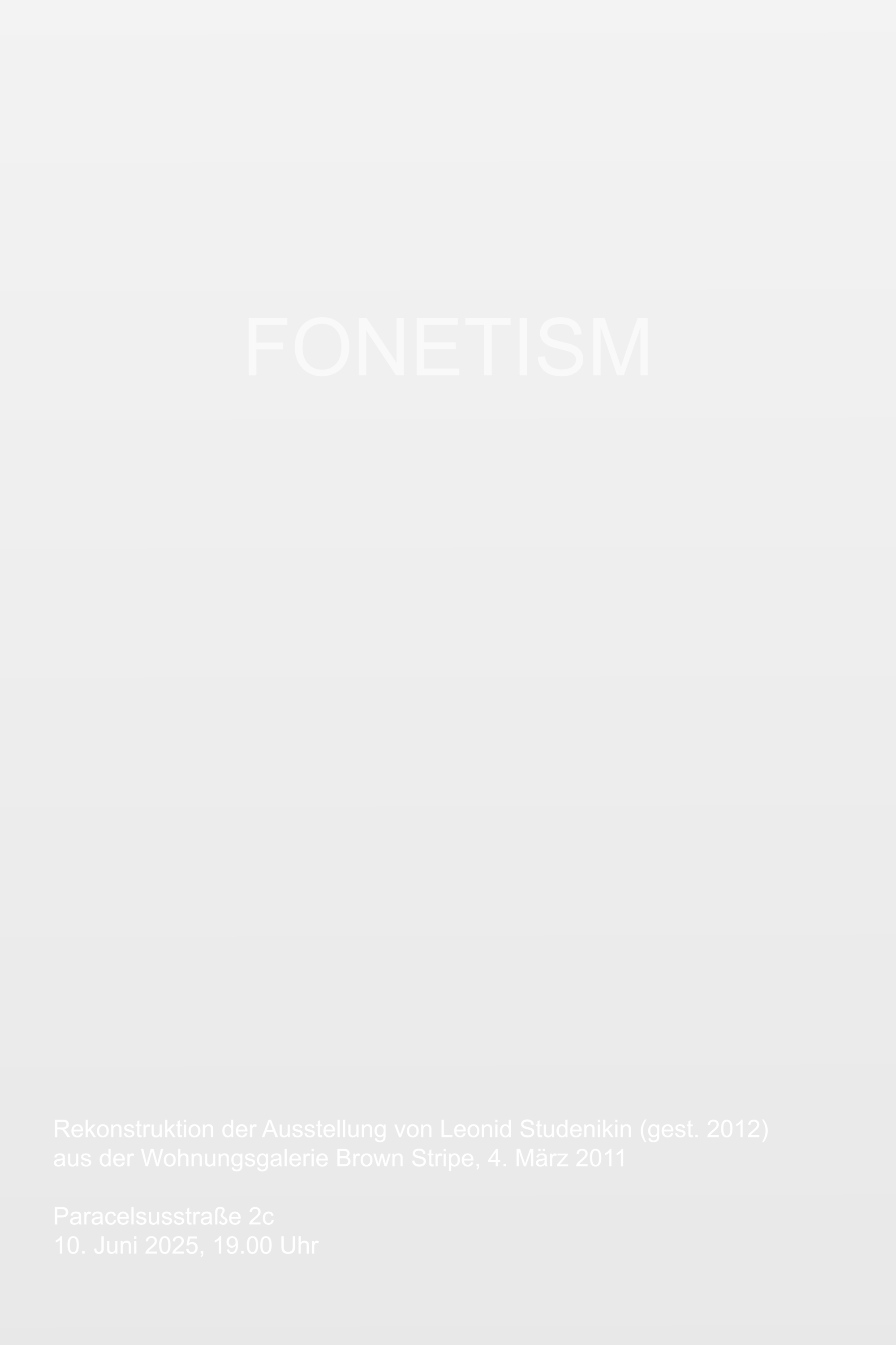 Leonid&nbsp;Studenikin - Fonetism - LeonidStudenikin_Fonetism_poster.png